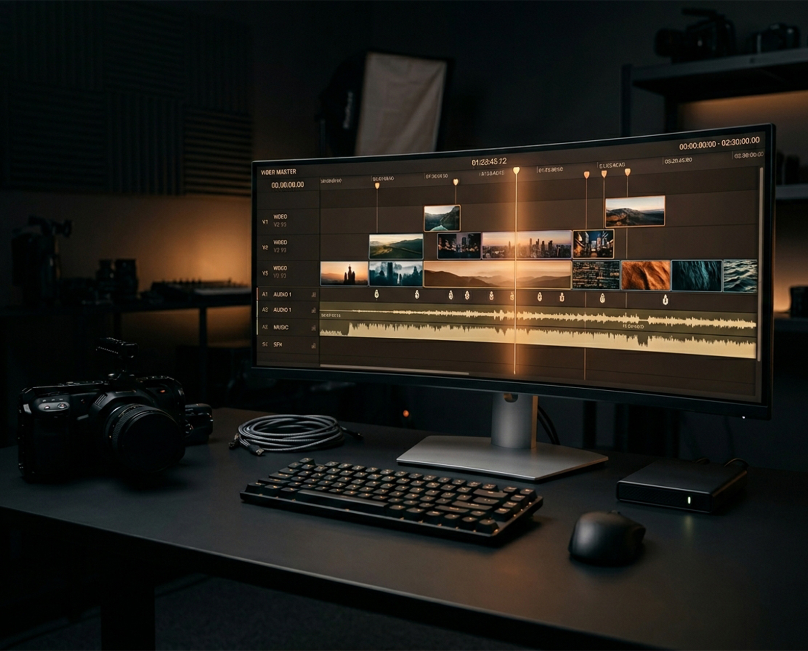 Монтаж и цветокоррекция: DaVinci Resolve
